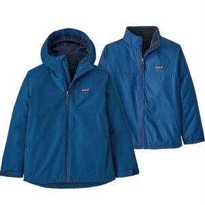 Patagonia 4-in-1 Everyday Ski Jacket Endless Blue Size XL/14 Youth